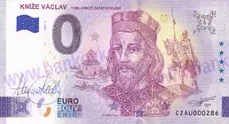 Kníže Václav (CZAU 2025-3) 1100.výr.zač.vlády - podpis A.Ferda