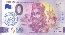 Kníže Václav (CZAU 2025-3) pečiatka modrá