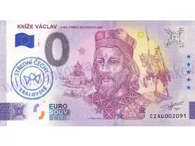 Kníže Václav (CZAU 2025-3) pečiatka modrá