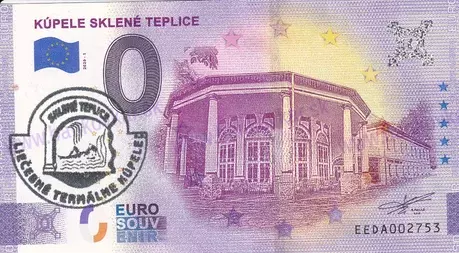 Kúpele Sklené Teplice EEDA 2020-1/pečiatka 1/