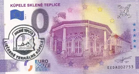Kúpele Sklené Teplice EEDA 2020-1/pečiatka 1/