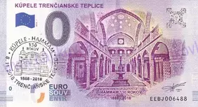 Kúpele Trenčianske Teplice (EEBJ 2018-1) pečiatka HAMMAM