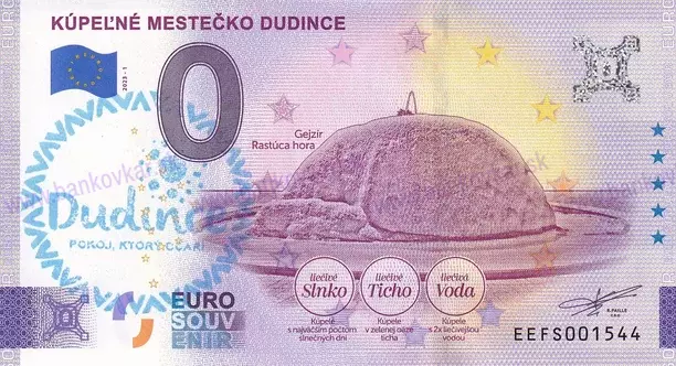 Kúpeľné mestečko Dudince EEFS 2023-1