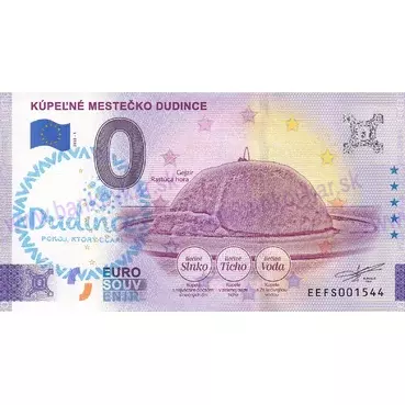 Kúpeľné mestečko DUDINCE (EEFS 2023-1) pečiatka