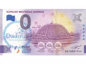 Kúpeľné mestečko DUDINCE (EEFS 2023-1) pečiatka