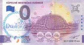 Kúpeľné mestečko DUDINCE (EEFS 2023-1) pečiatka