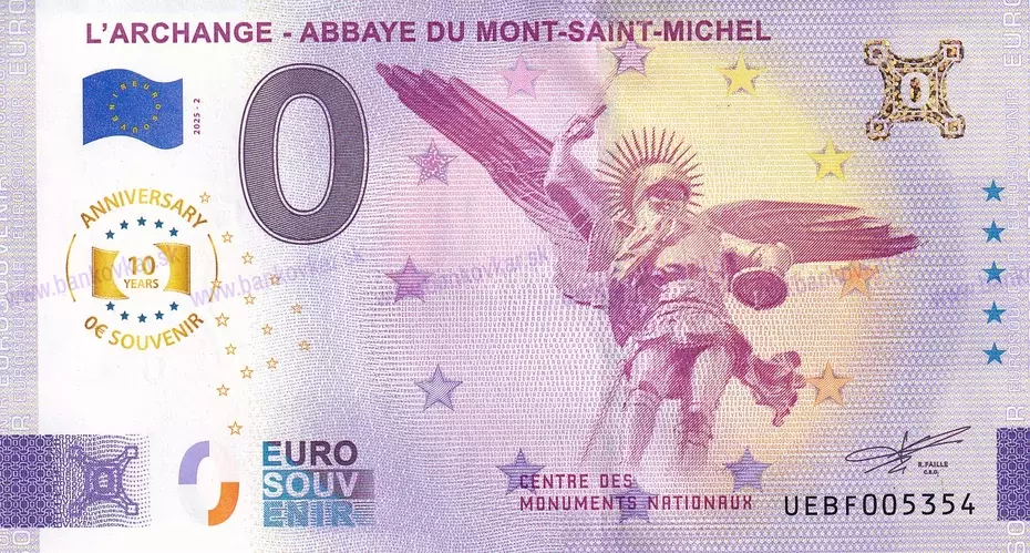 L Archange - Abbaye du Mont-Saint-MichelUEBF 2025-2