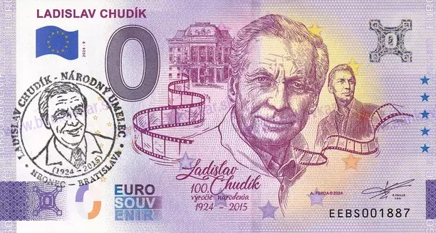 Ladislav Chudík EEBS 2024-9 pečiatka Ladislav Chudík EEBS 2024-9 pečiatka