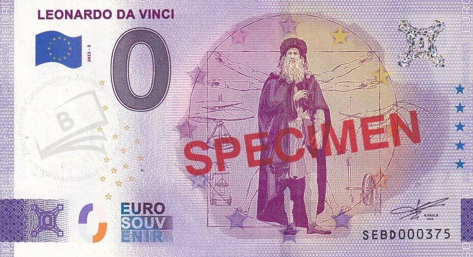 Leonardo da Vinci SEBD 2022-2 SPECIMEN
