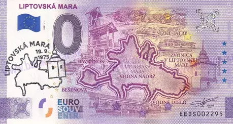 Liptovská Mara EEDS 2021-1 pečiatka