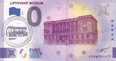 Liptovské múzeum EEDW 2022-5 pečiatka Liptovské múzeum EEDW 2022-5 pečiatka