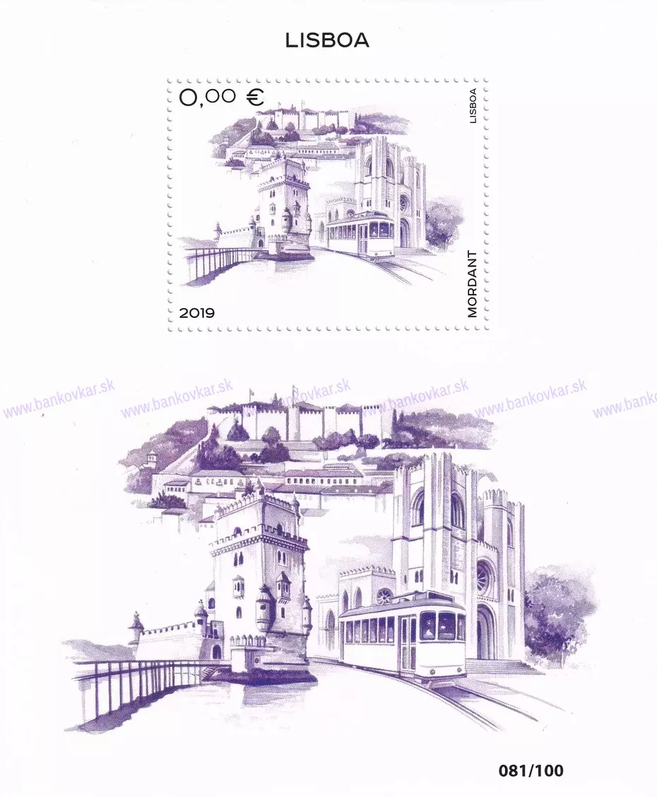 LISBOA - ARCH 1 známka