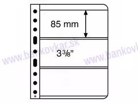 Listy VARIO 3C (3 riadkové číre)