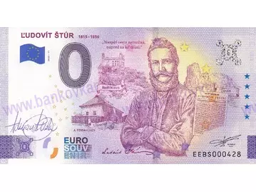 Ľudovít ŠTÚR (EEBS 2025-11) 210.výr.narodenia, podpis A.Ferda
