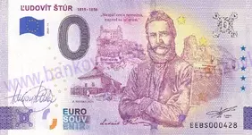 Ľudovít ŠTÚR (EEBS 2025-11) 210.výr.narodenia, podpis A.Ferda