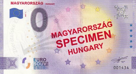 Magyarország Hungary SPECIMEN 2021-1