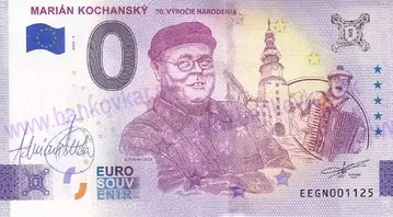 Marián Kochanský 75.výročie narodenia (EEGN 2025-3) podpis A.Ferda Marián Kochanský 75.výročie narodenia (EEGN 2025-3) podpis A.Ferda
