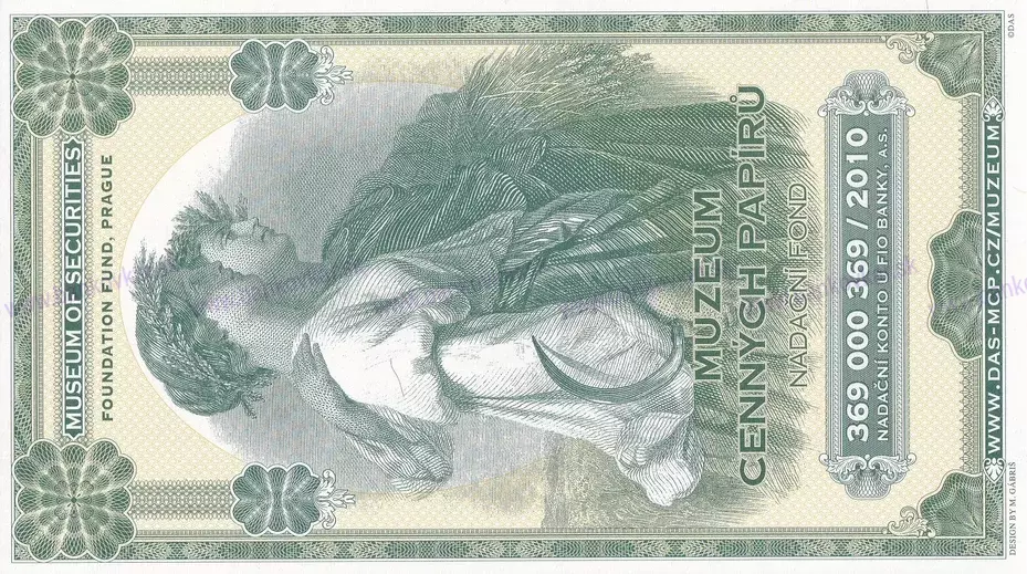 MCP 2020 zelená žltá podtlač UNC