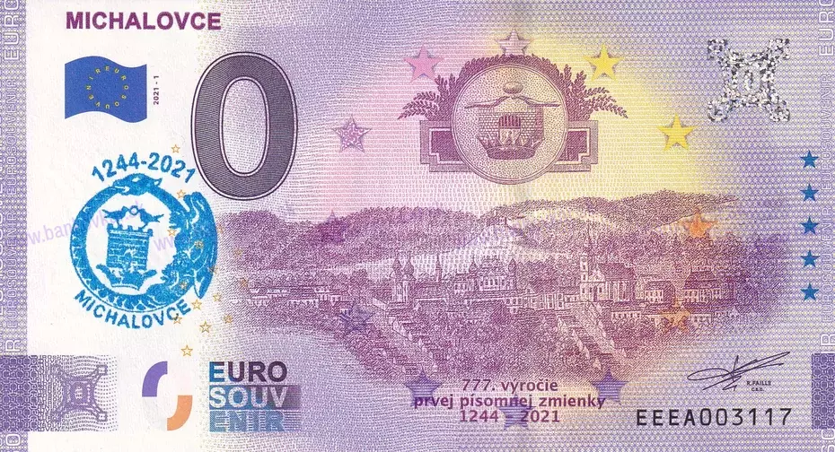 Michalovce EEEA 2021-1 pečiatka Michalovce EEEA 2021-1 pečiatka