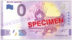 Milite Ignito (SEDX 2022-1) SPECIMEN