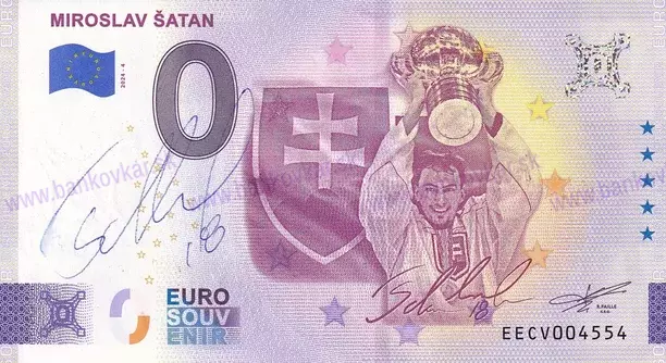 Miroslav ŠATAN EECV 2024-4 čísla do 1000+podpis M.Šatan