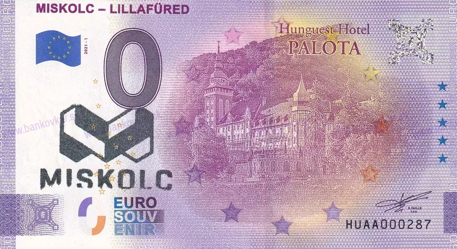 Miskolc-Lillafüred HUAA 2021-1 pečiatka