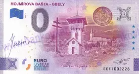 Mojmírova bašta - Gbely (EEFT 2024-1) podpis M. Jureňa