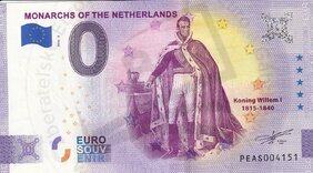 Monarchs of the Netherlands (PEAS 2020-3 Koning Willem I)