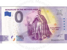 Monarchs of the Netherlands (PEAS 2020-3 Koning Willem I)