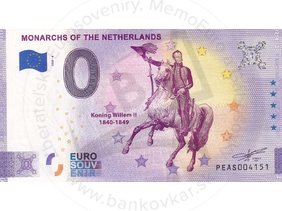 Monarchs of the Netherlands (PEAS 2020-4 Koning Willem II)
