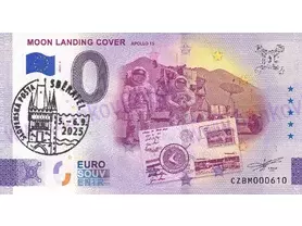 MOON LANDING COVER - APOLLO 15 (CZBM 2025-2) pečiatka SBĚRATEL