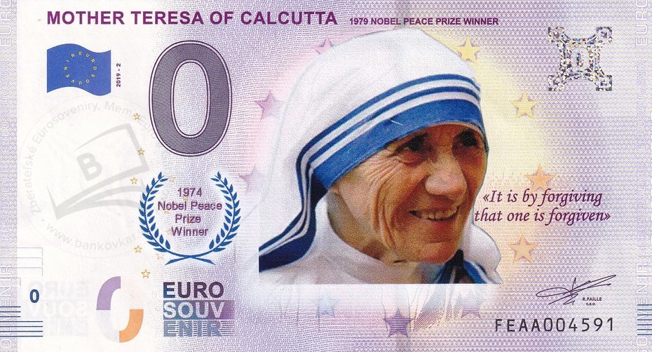 Mother Teresa of Calcutta FEAA 2019-2 KOLOR