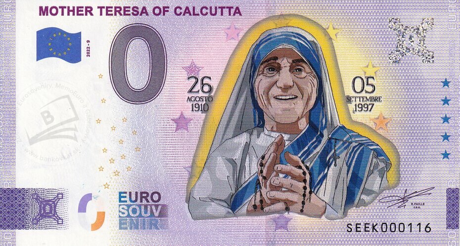 Mother Teresa of Calcutta SEEK 2022-9 KOLOR