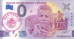 Múzeum Ferdiša Kostku Stupava (EEDB 2023-2) - pečiatka červená