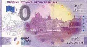 Múzeum Liptovskej dediny Pribylina (EEDW 2021-1) pečiatka Múzeum