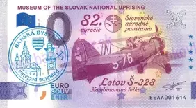 Múzeum SNP-82.výročie SNP (EEAA 2026-11) pečiatka BB modrá