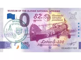Múzeum SNP-82.výročie SNP (EEAA 2026-11) pečiatka BB zelená