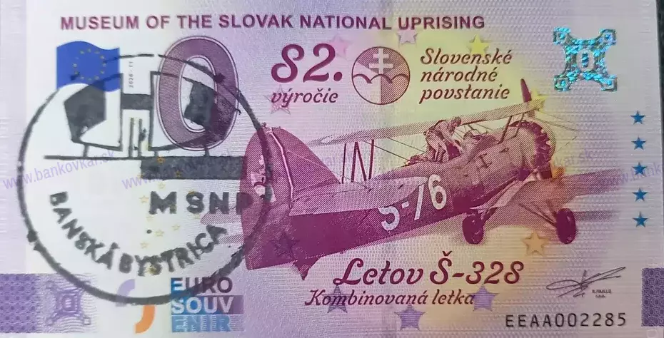 Múzeum SNP, 82.výročie SNP - Letov Š-328