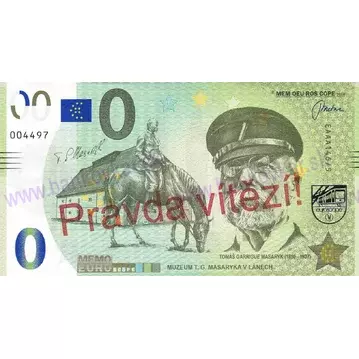 Muzeum T.G.Masaryka v Lánech (EAAA146/5) Pravda vítězí!