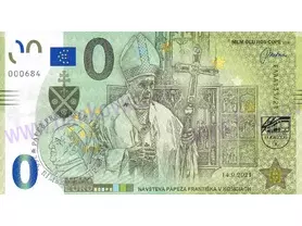 Návšteva pápeža Františka v Košiciach (EAAA133/21) autorský kašet A.Ferda