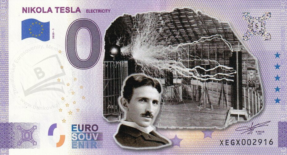 Nikola Tesla Electricity XEGX 2020-1 KOLOR
