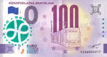 Nízkopodlažná Bratislava (EEGW 2026-2) pečiatka DOD DPB zelená