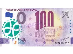Nízkopodlažná Bratislava (EEGW 2026-2) pečiatka DOD DPB zelená