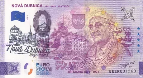 Nová Dubnica EEEM 2022-1 pečiatka