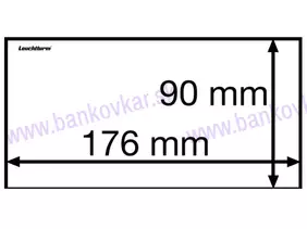Obaly na bankovky BASIC 170 (176x90mm)