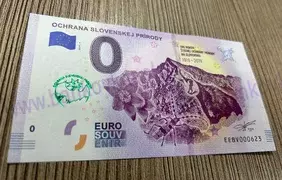 Ochrana Slovenskej prírody (EEBV 2019-1) metalic GREEN