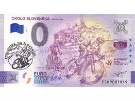 OKOLO SLOVENSKA 1954÷2026 (EEHP 2026-1) pečiatka a podpis A.Ferda