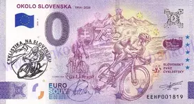 OKOLO SLOVENSKA 1954÷2026 (EEHP 2026-1) pečiatka a podpis A.Ferda