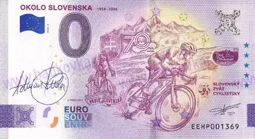 OKOLO SLOVENSKA 1954÷2026 (EEHP 2026-1) podpis A.Ferda