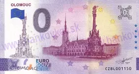 OLOMOUC (CZBL 2024-1) pečiatka Olomouc-stĺp